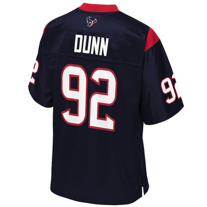 Houston Texans Brandon Dunn Pro Line Navy Football Jersey product image