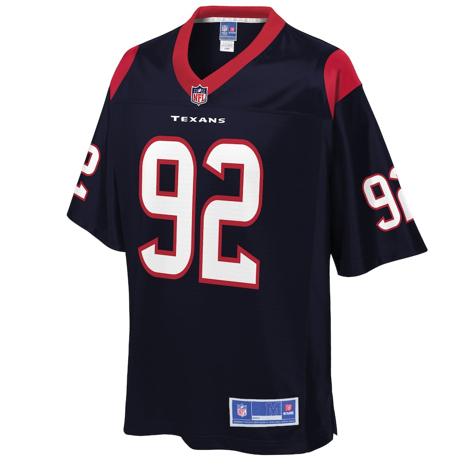 Houston Texans Brandon Dunn Pro Line Navy Football Jersey product image