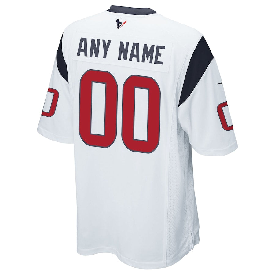 Houston Texans Custom Game White Football Jersey product image
