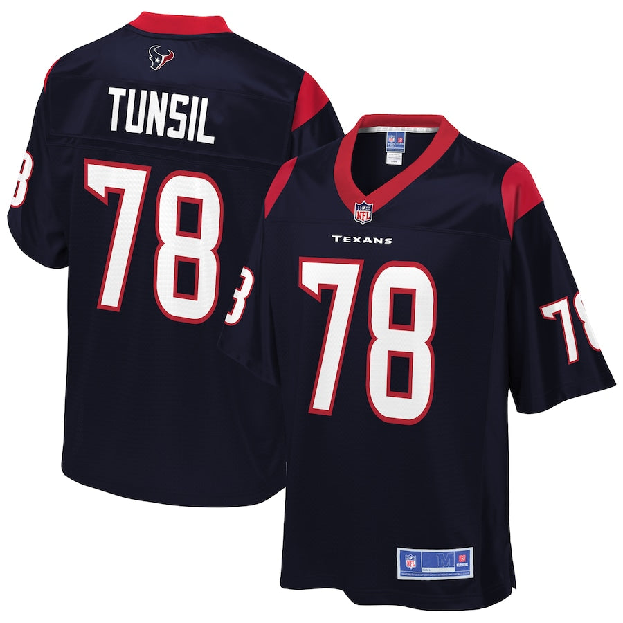 Houston Texans Laremy Tunsil Pro Line Navy Football Jersey product image