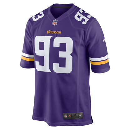 Minnesota Vikings Shamar Stephen Game Purple Football Jersey product image