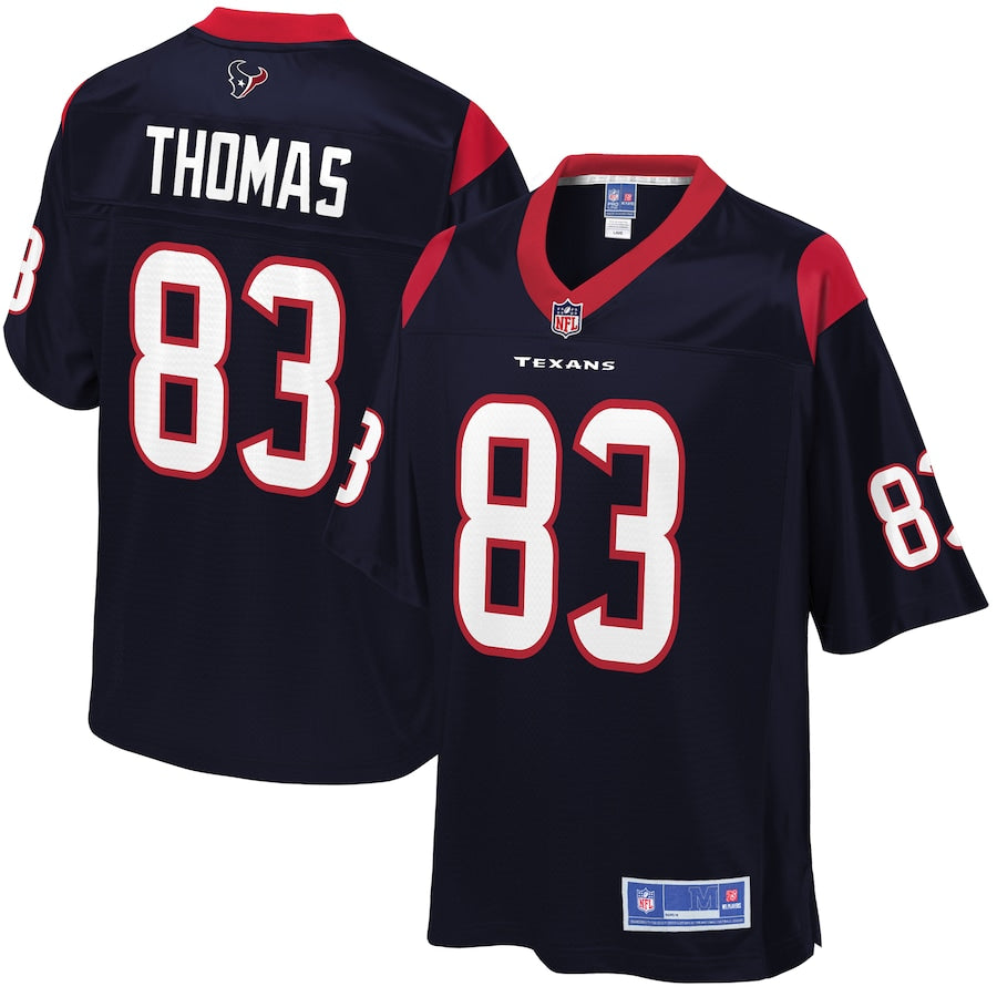 Houston Texans Jordan Thomas Pro Line Navy Football Jersey product image