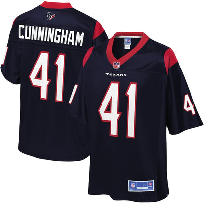 Houston Texans Zach Cunningham Pro Line Team Color Navy Football Jersey product image
