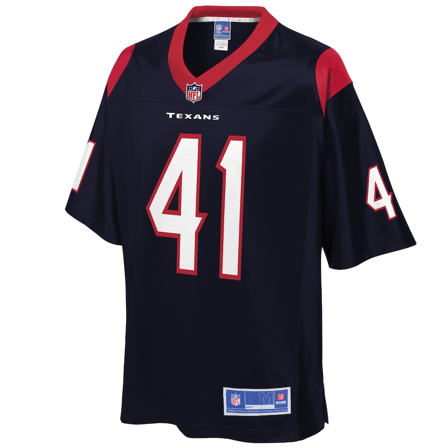 Houston Texans Zach Cunningham Pro Line Team Color Navy Football Jersey product image