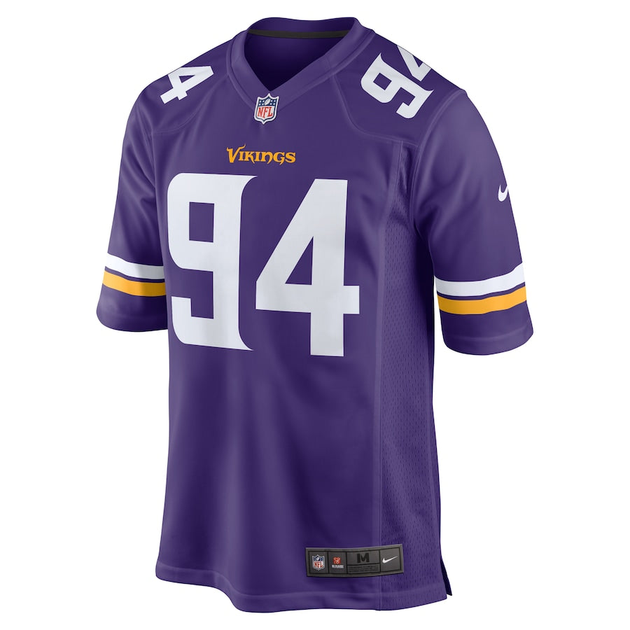 Minnesota Vikings Jaleel Johnson Game Purple Football Jersey product image