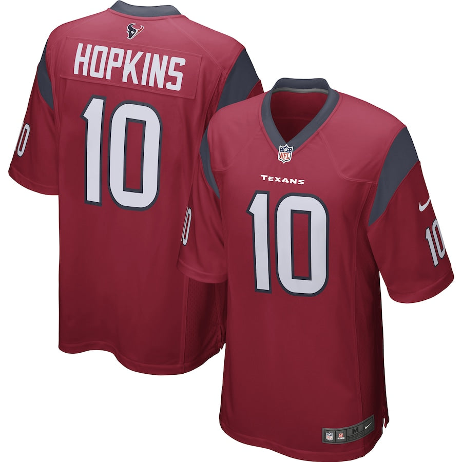 Houston Texans Game Red Football Jersey product image