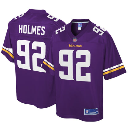Minnesota Vikings Jalyn Holmes Pro Line Purple Football Jersey product image
