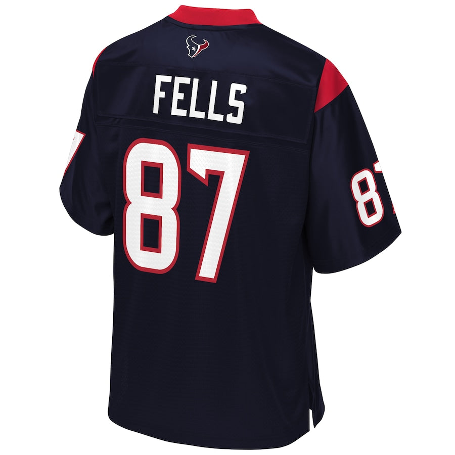 Houston Texans Darren Fells Pro Line Navy Football Jersey product image