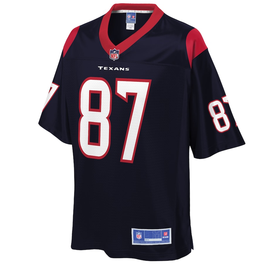Houston Texans Darren Fells Pro Line Navy Football Jersey product image