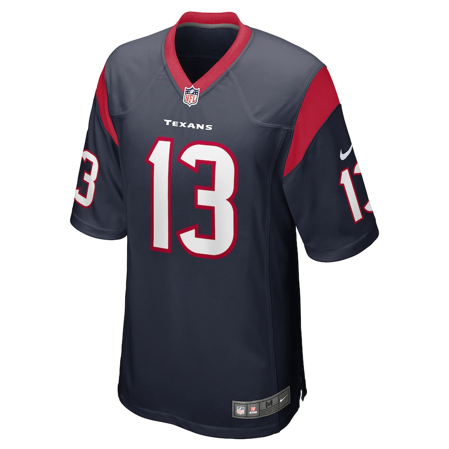 Houston Texans Brandin Cooks Game Navy Football Jersey product image