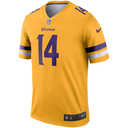 Minnesota Vikings Stefon Diggs Gold Football Jersey product image