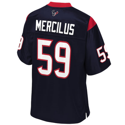 Houston Texans Whitney Mercilus Pro Line Team Color Football Jersey product image