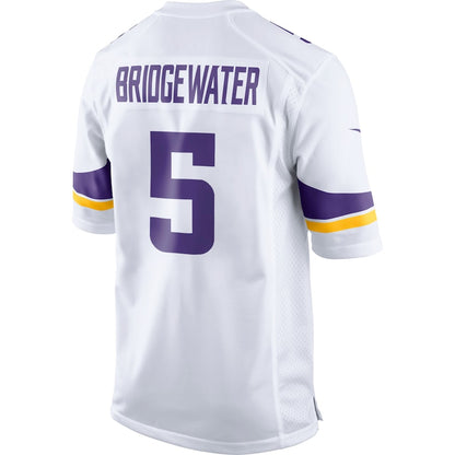 Minnesota Vikings Teddy Bridgewater Game White Football Jersey product image
