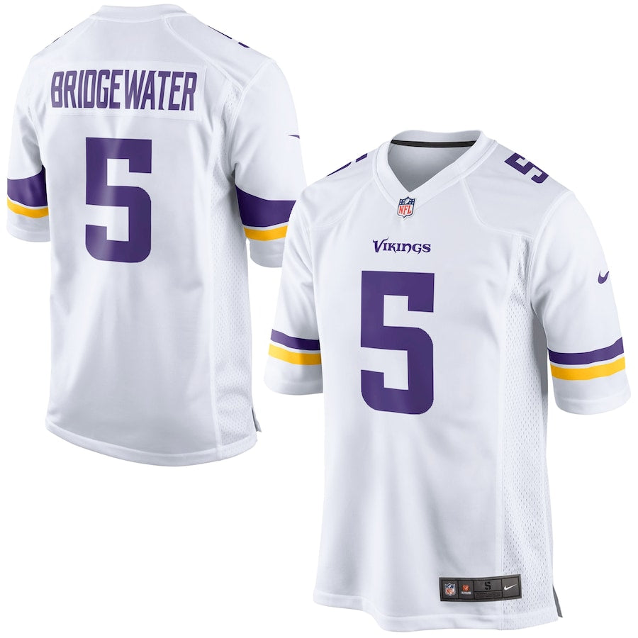 Minnesota Vikings Teddy Bridgewater Game White Football Jersey product image