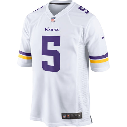 Minnesota Vikings Teddy Bridgewater Game White Football Jersey product image