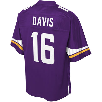 Minnesota Vikings Davion Davis Pro Line Purple Football Jersey product image