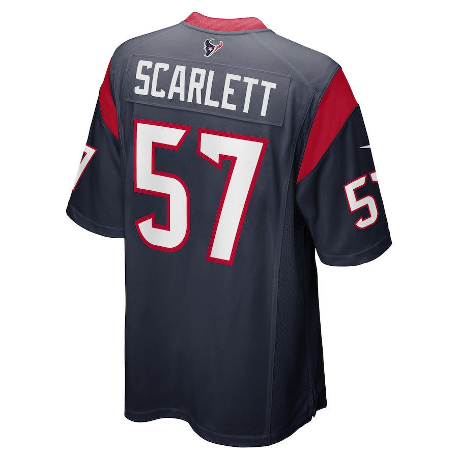 Houston Texans Brennant Game Navy Football Jersey product image