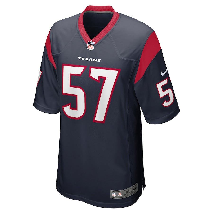 Houston Texans Brennant Game Navy Football Jersey product image