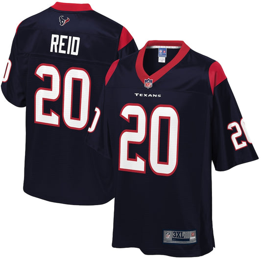 Houston Texans Justin Reid Pro Line Big & Tall Navy Football Jersey product image