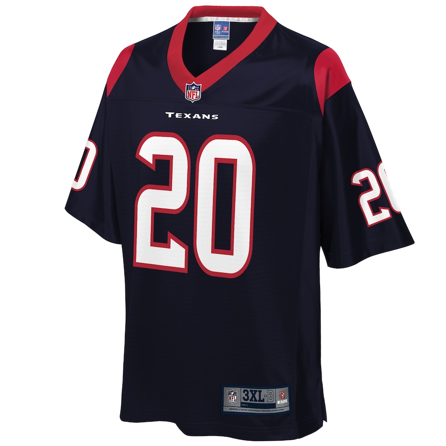 Houston Texans Justin Reid Pro Line Big & Tall Navy Football Jersey product image