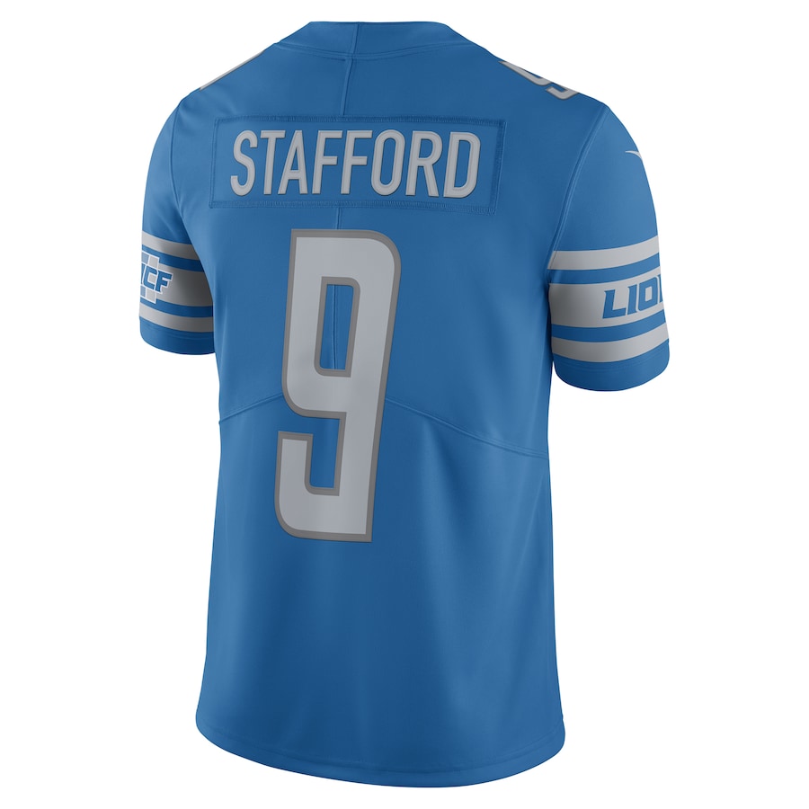 Detroit Lions Matthew Stafford 2017 Limited Blue Football Jersey product image