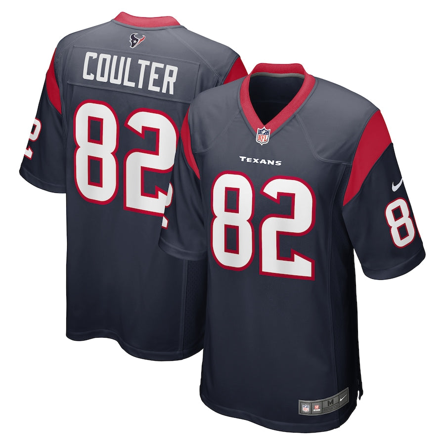 Houston Texans Isaiah Coulter Game Navy Football Jersey product image