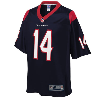 Houston Texans Deandre Carter Pro Line Big & Tall Navy Football Jersey product image