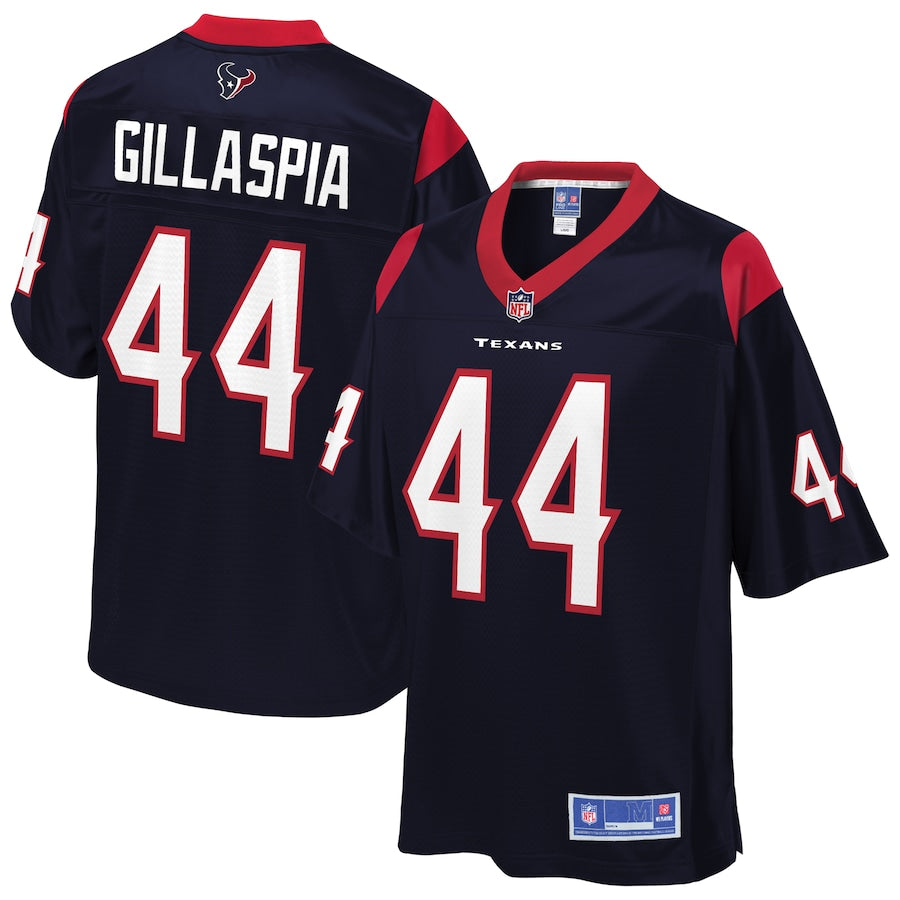 Houston Texans Cullen Gillaspia Pro Line Navy Football Jersey product image