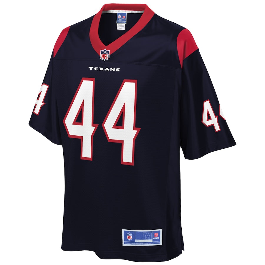 Houston Texans Cullen Gillaspia Pro Line Navy Football Jersey product image