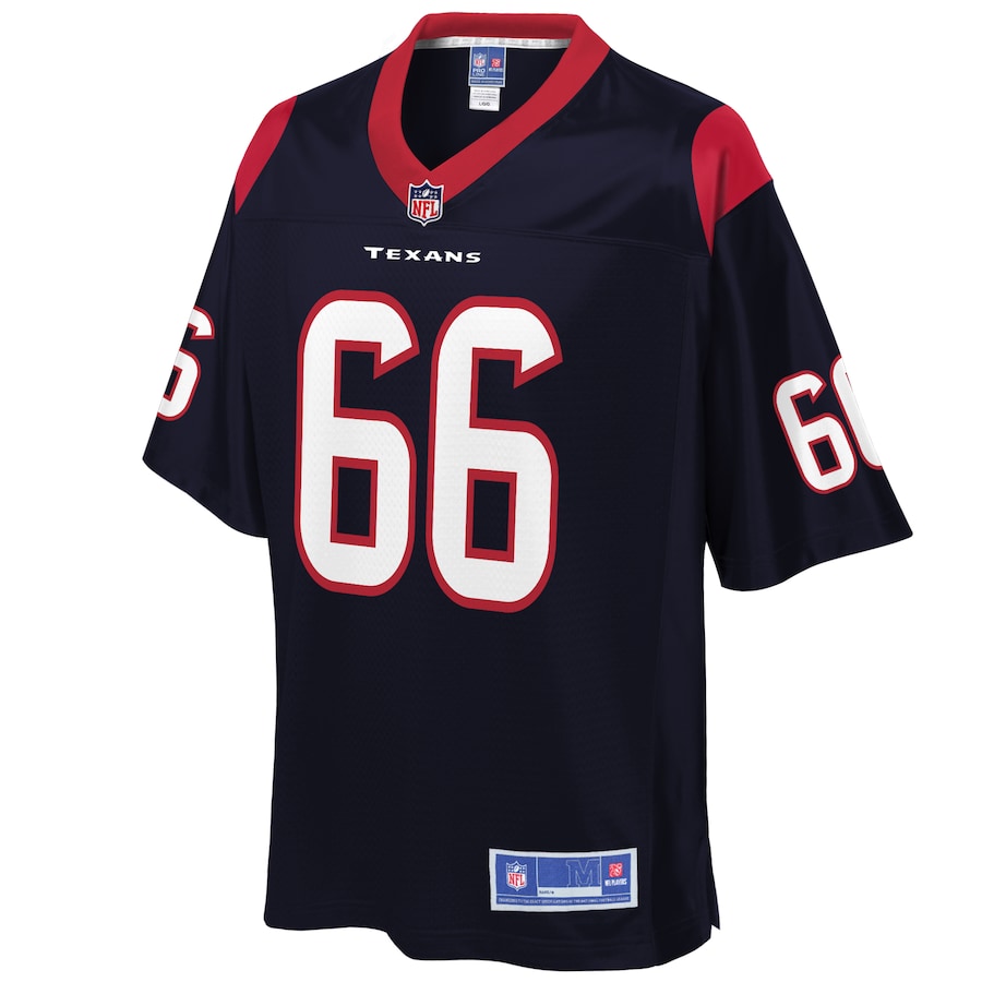 Houston Texans Nick Martin Pro Line Navy Football Jersey product image