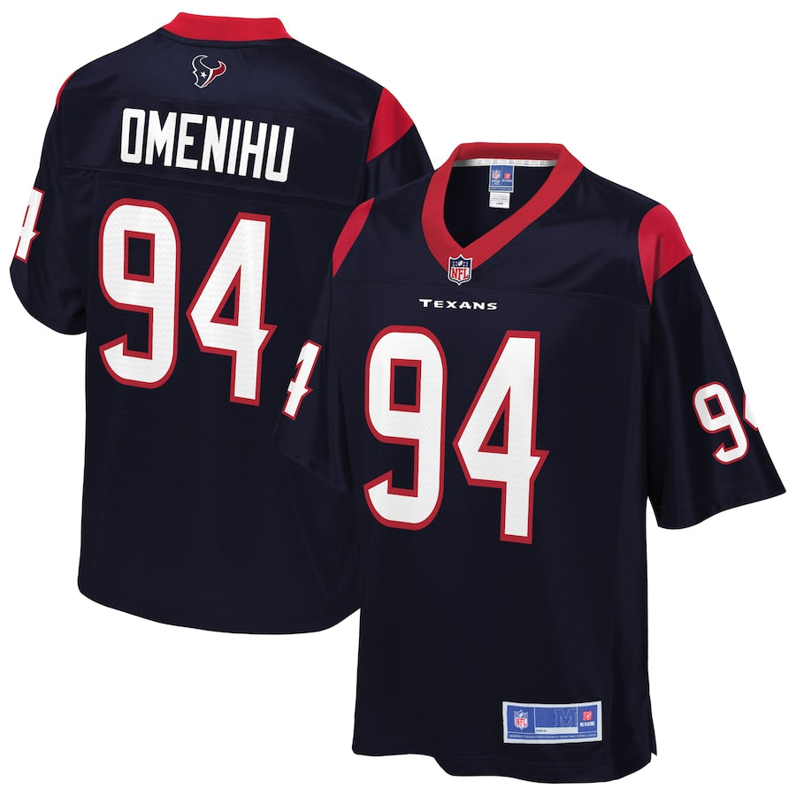 Houston Texans Charles Oihu Pro Line Navy Football Jersey product image