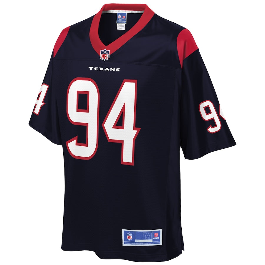 Houston Texans Charles Oihu Pro Line Navy Football Jersey product image