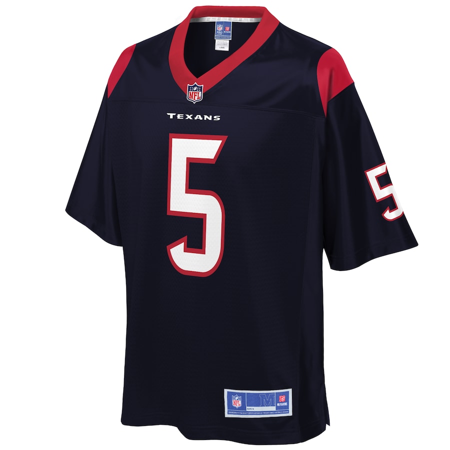 Houston Texans Joe Webb Pro Line Navy Football Jersey product image