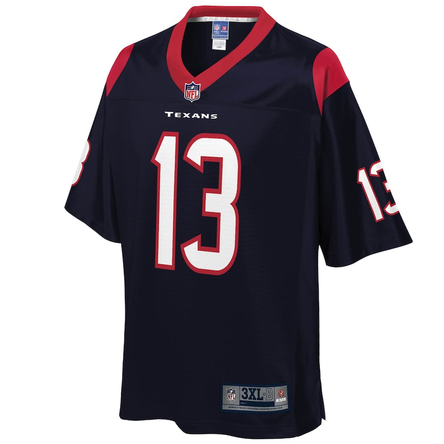 Houston Texans Brandin Cooks Pro Line Big & Tall Navy Football Jersey product image