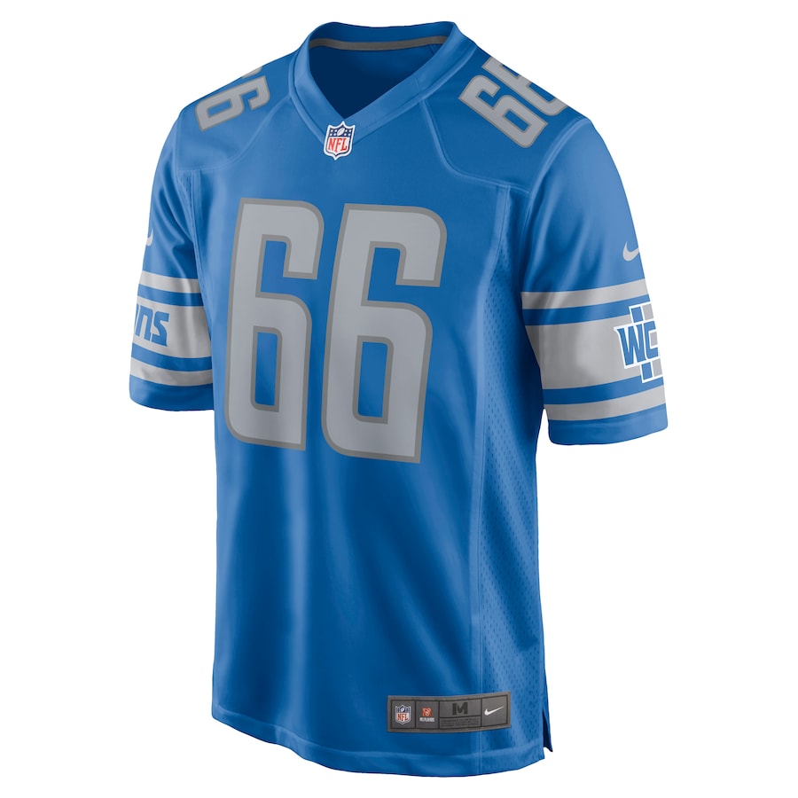 Detroit Lions Joe Dahl Game Blue Football Jersey product image