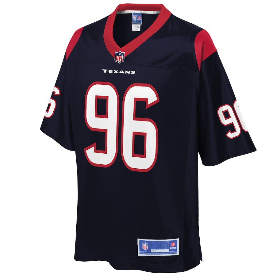 Houston Texans Ira Savage-Lewis Pro Line Navy Football Jersey product image