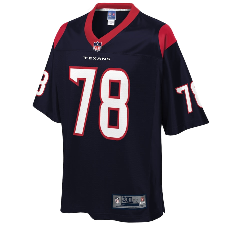Houston Texans Laremy Tunsil Pro Line Big & Tall Navy Football Jersey product image