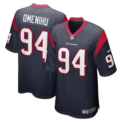 Houston Texans Charles Oihu Game Navy Football Jersey product image