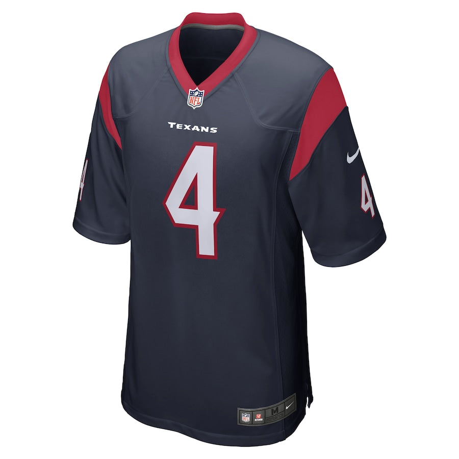 Houston Texans Game Navy Football Jersey product image