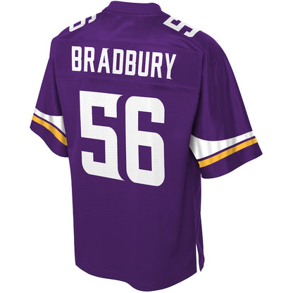 Minnesota Vikings Garret Bradbury Pro Line Purple Football Jersey product image