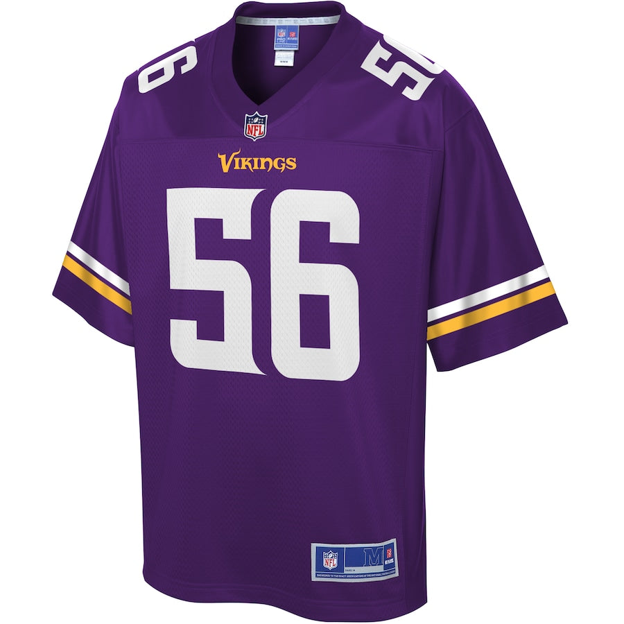 Minnesota Vikings Garret Bradbury Pro Line Purple Football Jersey product image