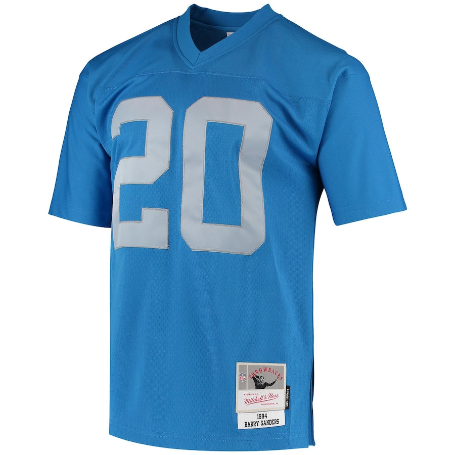 Detroit Lions Barry Sanders 1994 Legacy Blue Football Jersey product image