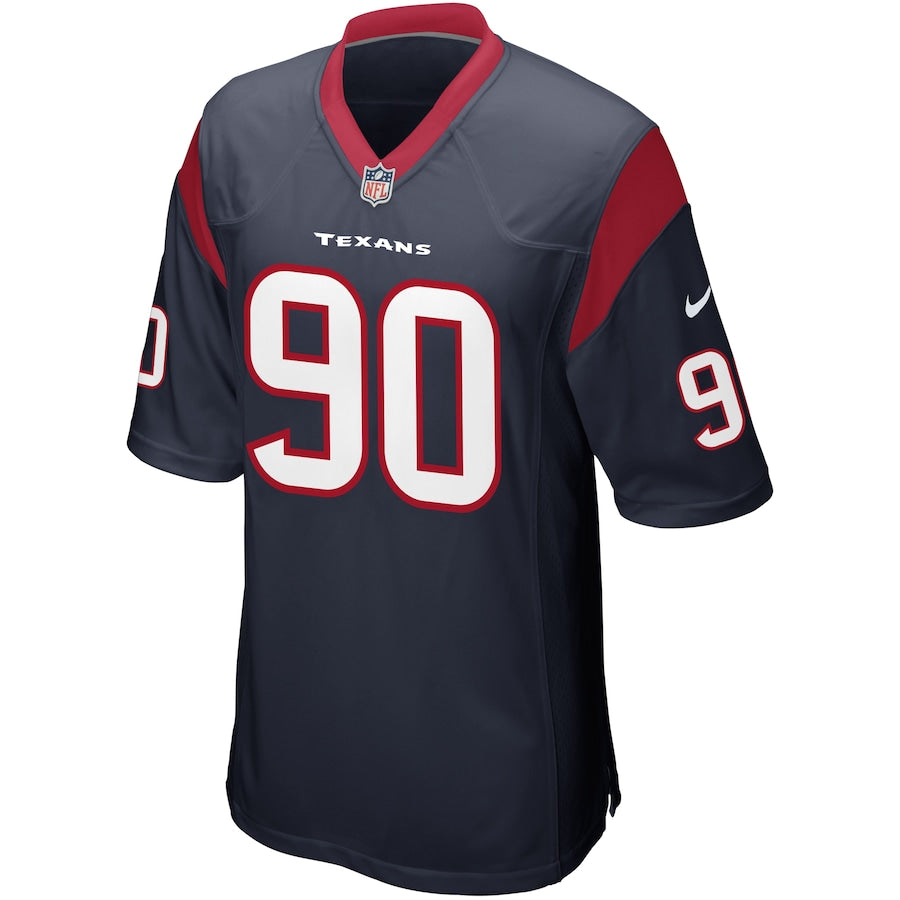Houston Texans Jadeveon Clowney Game Navy Football Jersey product image