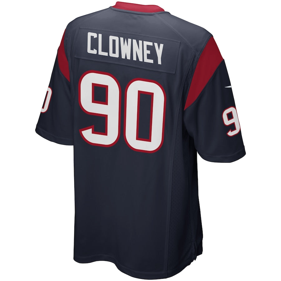 Houston Texans Jadeveon Clowney Game Navy Football Jersey product image