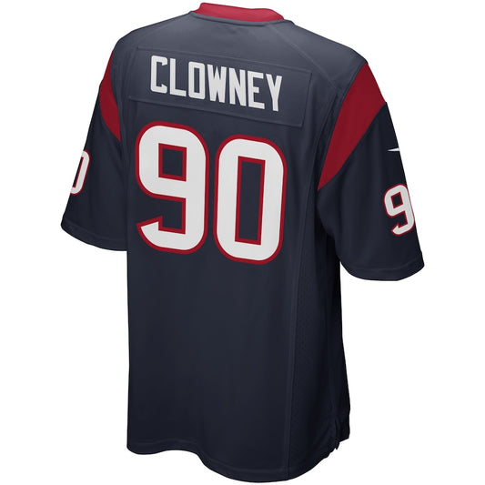 Houston Texans Jadeveon Clowney Game Navy Football Jersey product image
