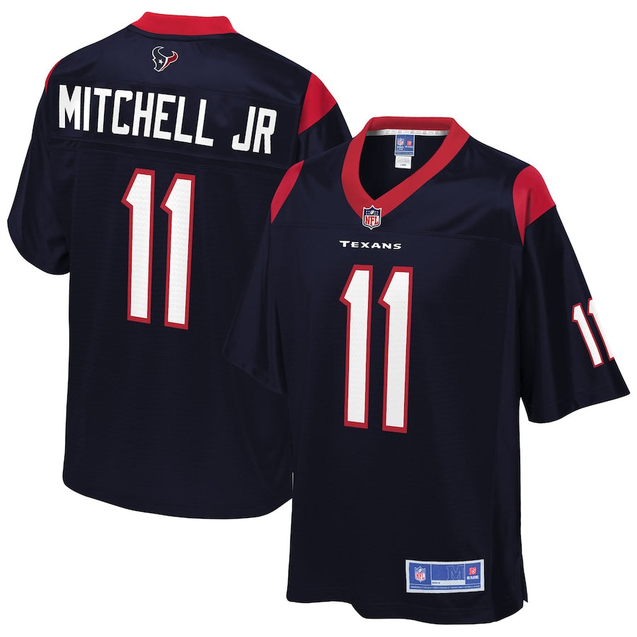 Houston Texans Steven Mitchell Jr Pro Line Navy Football Jersey product image