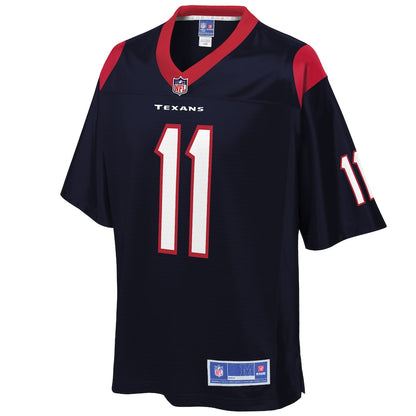 Houston Texans Steven Mitchell Jr Pro Line Navy Football Jersey product image