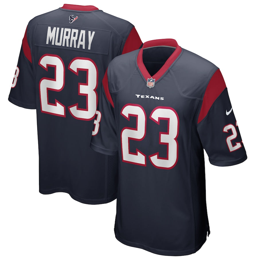 Houston Texans Eric Murray Game Navy Football Jersey product image
