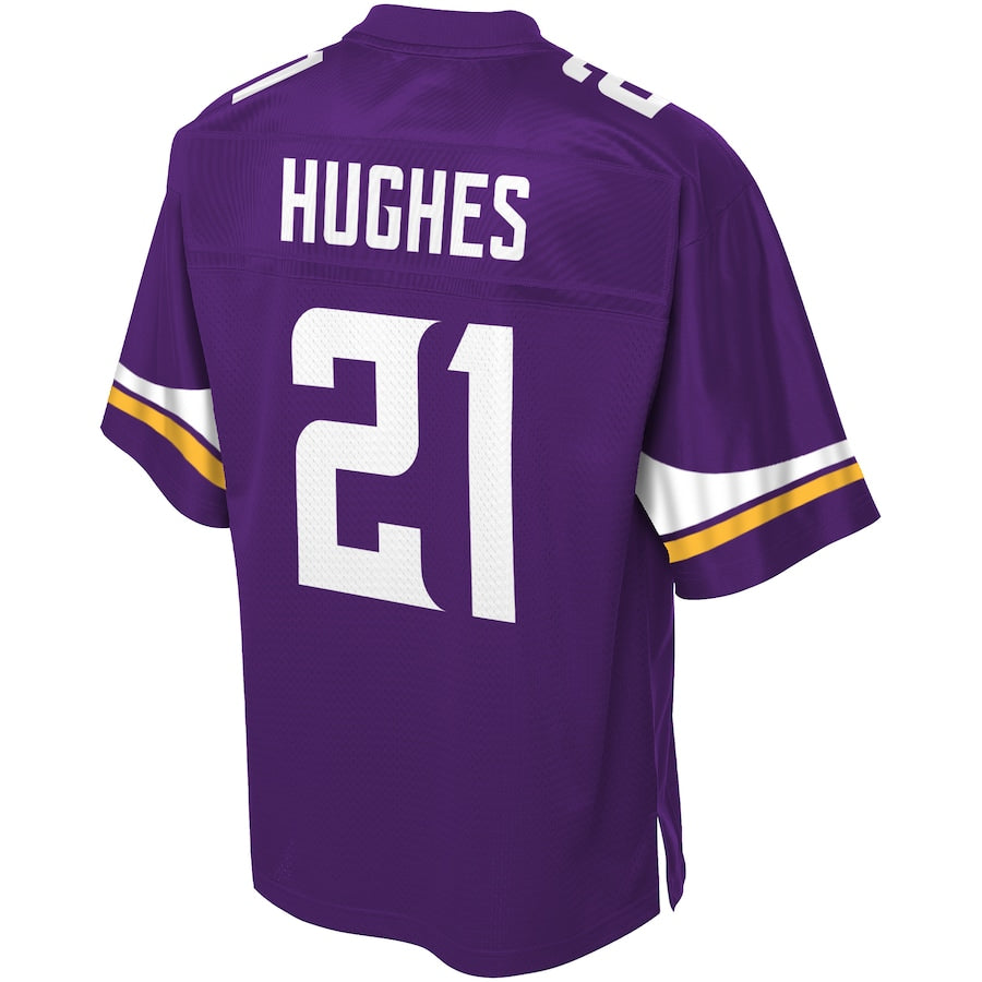 Minnesota Vikings Mike Hughes Pro Line Purple Football Jersey product image