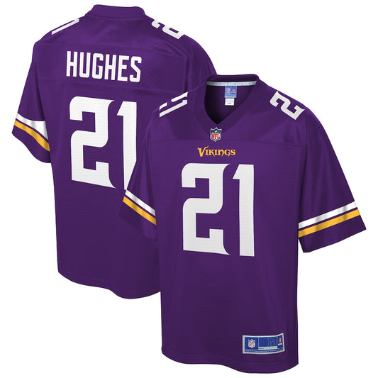 Minnesota Vikings Mike Hughes Pro Line Purple Football Jersey product image